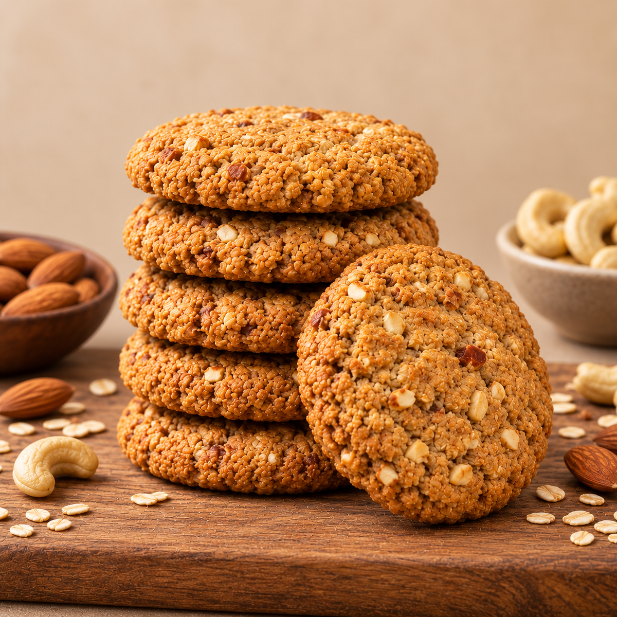 Cashew & Almond Oats Cookies (250g)