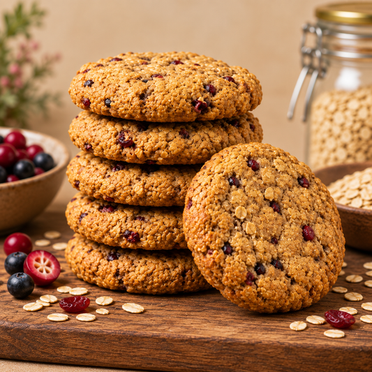 Mixed Berries Oat Cookies (250g)